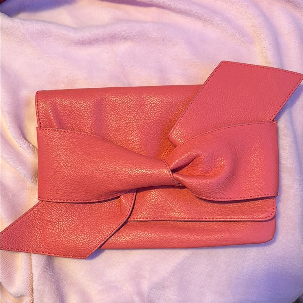 Elegant Pink Clutch Bag